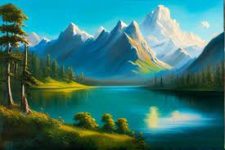 دوره نقاشی مناظر طبیعی با رنگ روغن